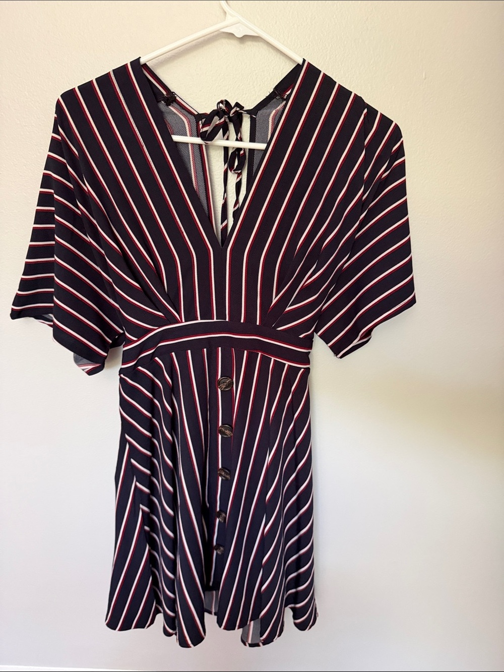 Windsor Love the Look Striped Mini Dress
